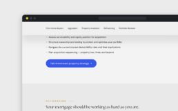 Auro mortgages page, detail